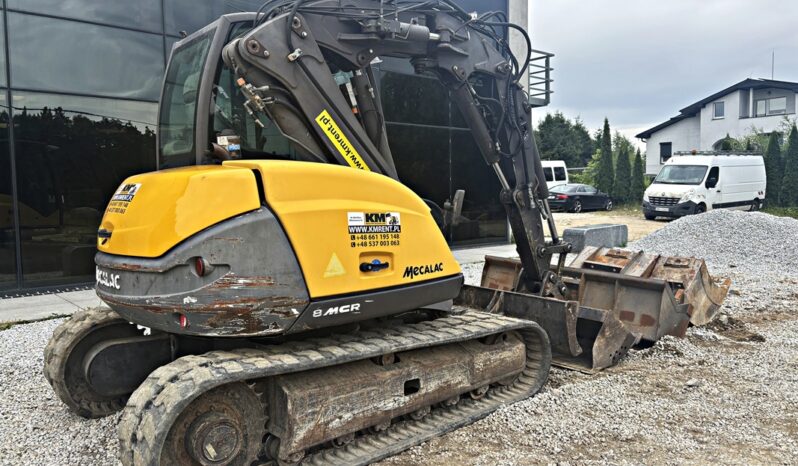 MECALAC 8 MCR MINI-KOPARKA full