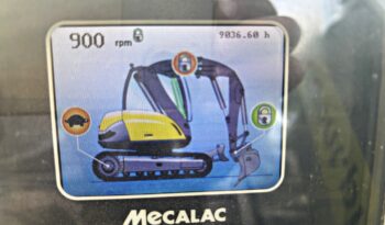MECALAC 8 MCR MINI-KOPARKA full