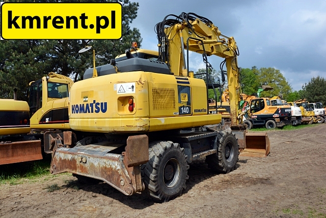 Komatsu Pw140 Koparka KoŁowa Km Rent