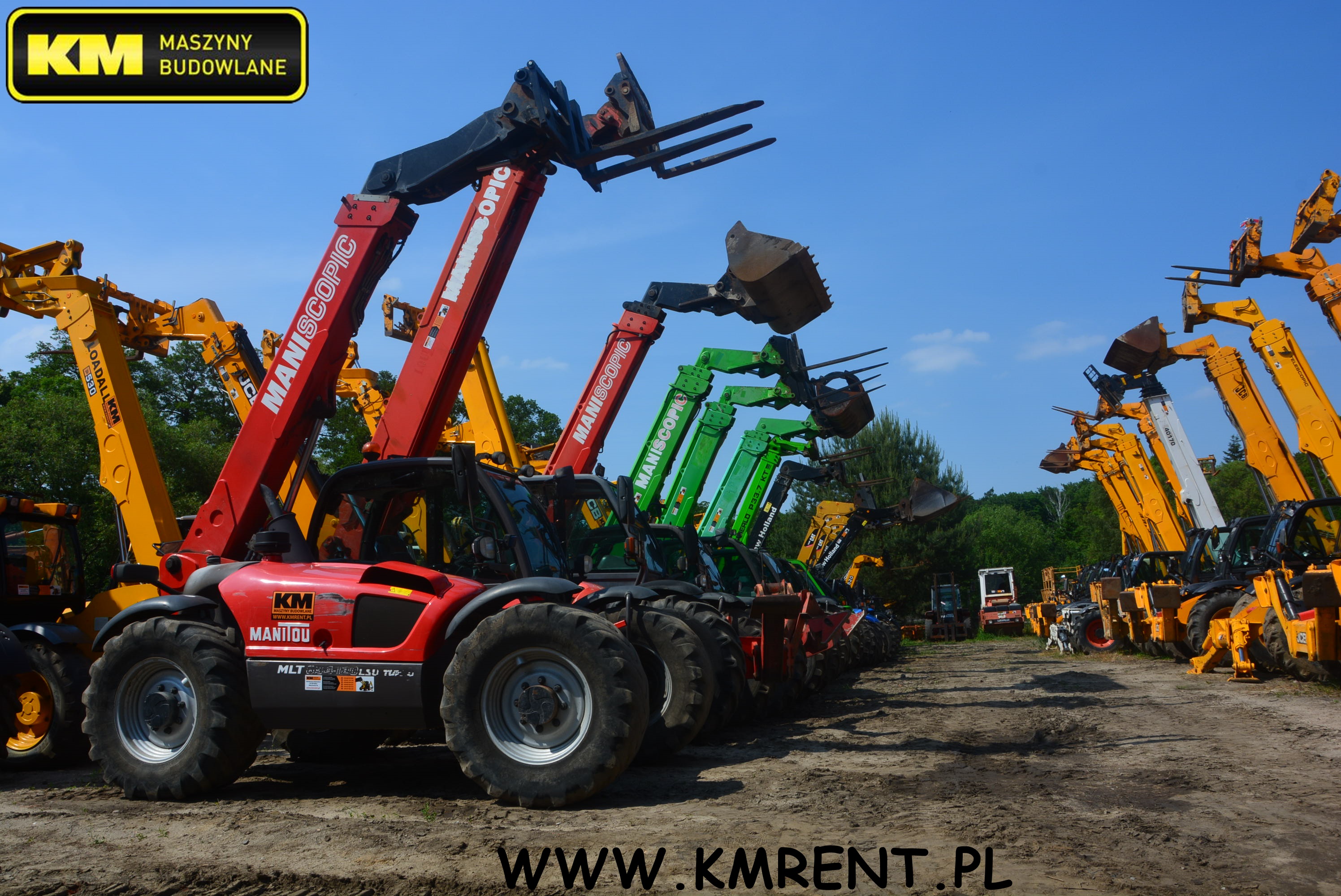 MANITOU MLT 634 ŁADOWARKA TELESKOPOWA - KM Rent