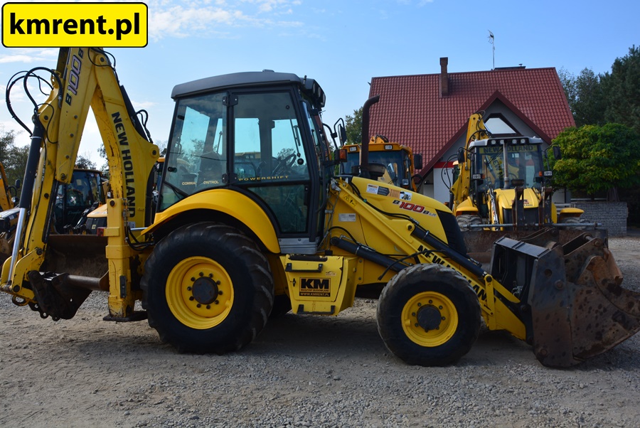 NEW HOLLAND B90B KOPARKO-ŁADOWARKA - KM Rent