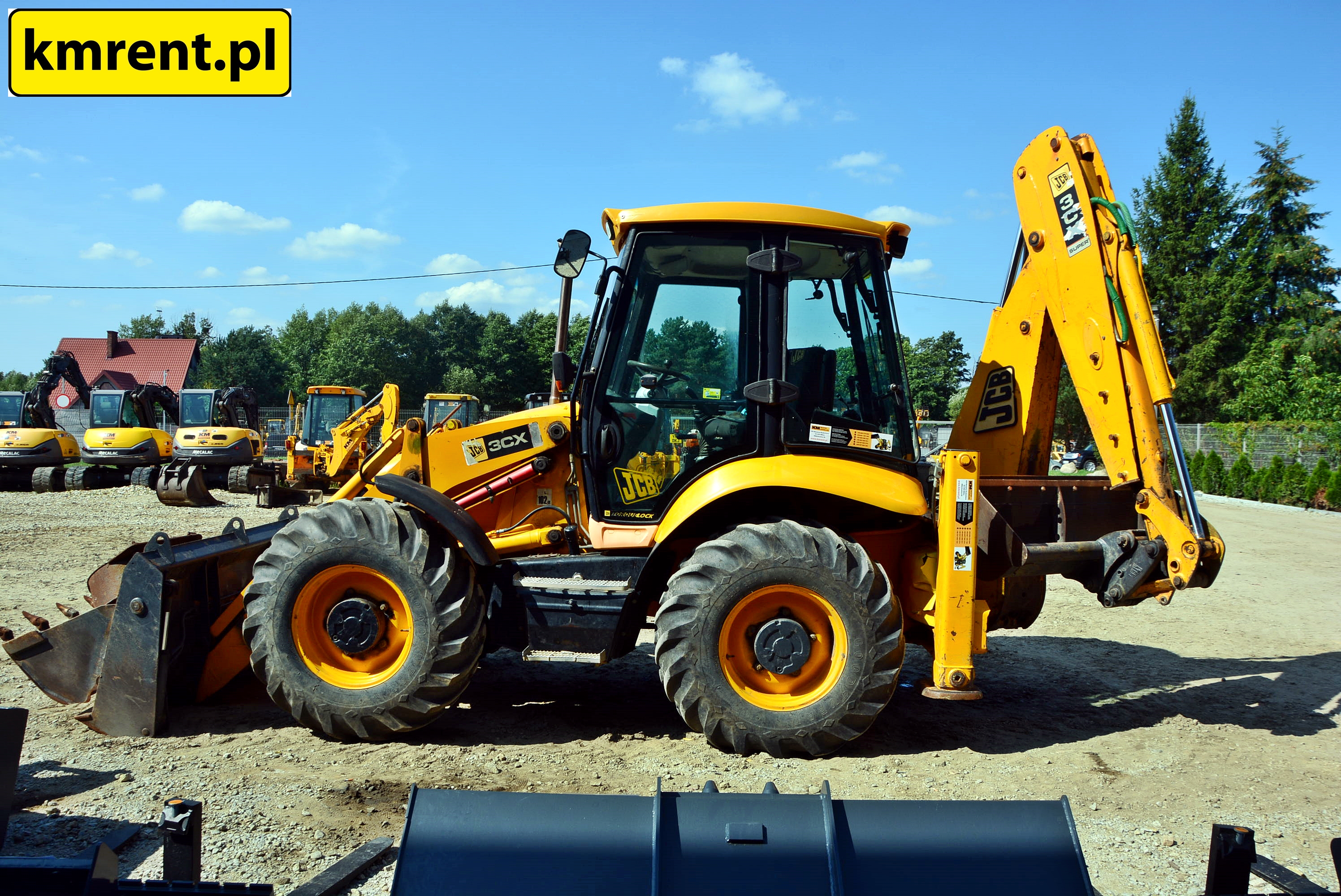 JCB 3CX SUPER KOPARKO ŁADOWARKA KM Rent